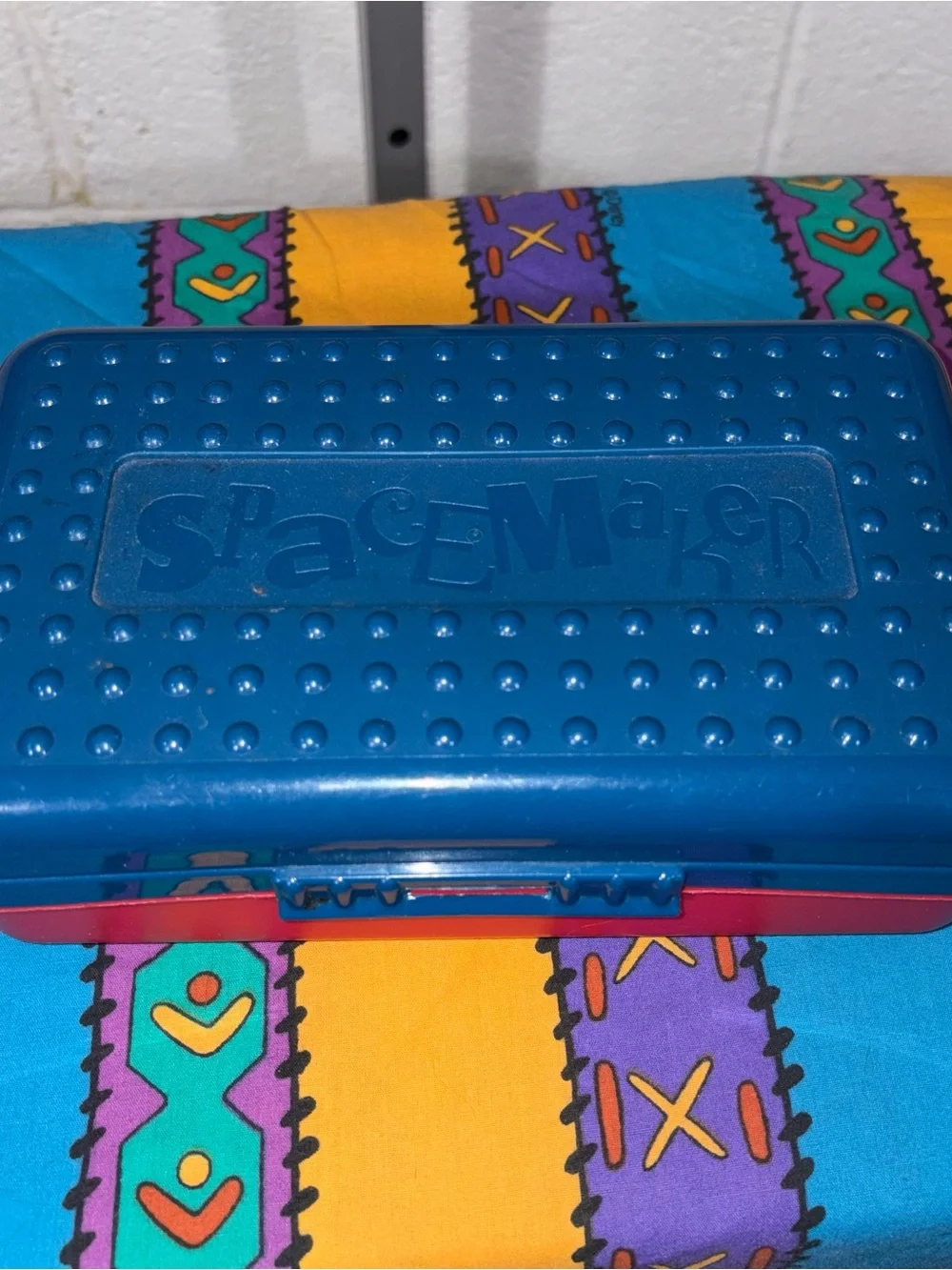 Vintage Spacemaker case to hold supplies